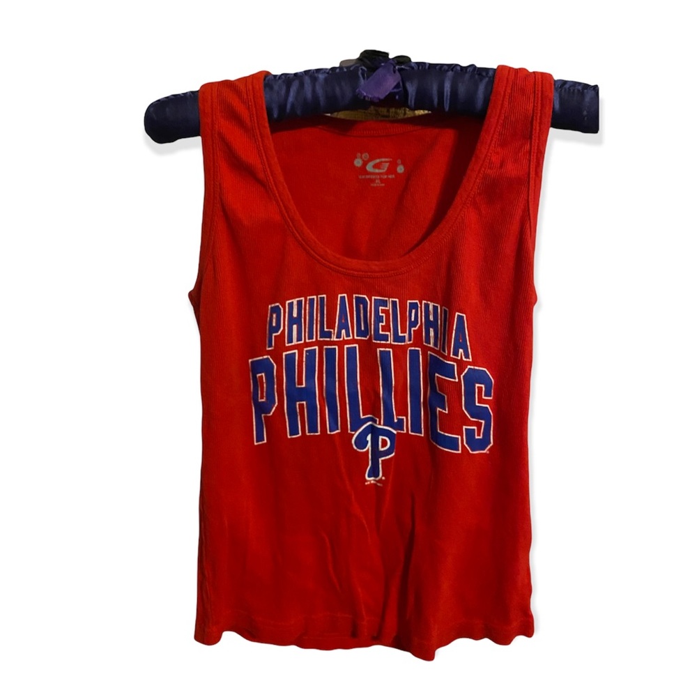Philadelphia Phillies Red Tank Top - Women's